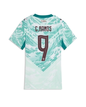 Billige Fotballdrakt Portugal Goncalo Ramos #9 Replika Bortedrakt Dame VM 2026 Kortermet Billige Fotballdrakt Portugal Goncalo Ramos #9 Replika Bortedrakt Dame VM 2026 Kortermet